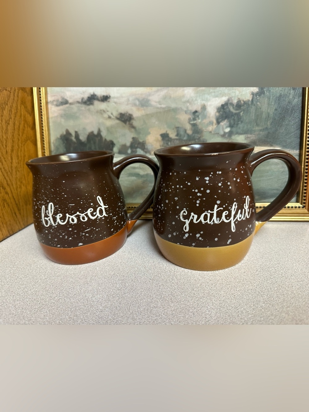 Farmhouse ceramic mugs